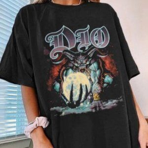 The Last In Line Tour Shirt Music 1984 Vintage T Shirt